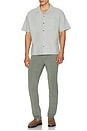 view 4 of 4 Jacquard Relaxed Shirt in Grey Blue