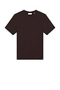 view 1 of 4 Light Cotton Tee in Burgundy
