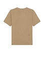 view 2 of 5 Logo Tee in Latte Brown