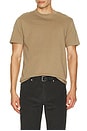 view 4 of 5 Logo Tee in Latte Brown