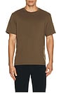 view 1 of 4 Short Sleeve Light Cotton Tee in Deep Olive