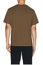 view 2 of 4 Short Sleeve Light Cotton Tee in Deep Olive
