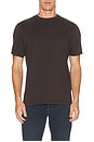 view 1 of 4 T-SHIRT SHORT in Deep Brown