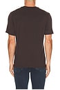 view 2 of 4 T-SHIRT SHORT in Deep Brown