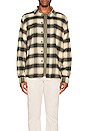 view 3 of 3 Plaid Shirt in Noir & Light Beige