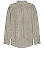 view 2 of 3 Machine Washable Overshirt in Light Grey