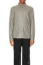 view 3 of 3 Machine Washable Overshirt in Light Grey