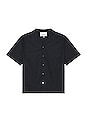view 1 of 3 Camp Collar Shirt in Dark Navy