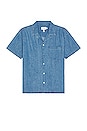 view 1 of 3 Denim Camp Collar Shirt in Salt Water