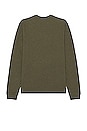 view 2 of 4 Duo Fold Long Sleeve Henley in Dark Olive Heather