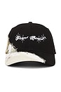 view 1 of 4 Star Logo Barbed Wire Hat in Black