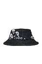 view 4 of 4 Family Ties Bucket Hat in Black