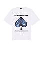 view 1 of 3 Ace Of Spades T-Shirt in White