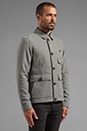 view 3 of 6 The Croft Jacket in Charcoal Marl
