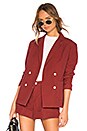 view 1 of 5 The Sloane Blazer in Brick