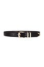 view 1 of 3 The Jordan Belt in Dark Brown & Gold
