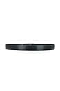 view 2 of 3 The Statement Belt in Black & Nickel