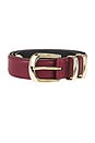 view 3 of 3 The Jordan Belt in Deep Red