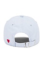 view 3 of 3 Classic Logo Baseball Hat in Blue & White