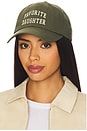 view 1 of 3 All Caps Logo Baseball Hat in Moss