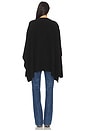 view 3 of 3 The Favorite Poncho in Black