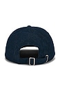 view 2 of 2 The Washed Denim Baseball Cap in Dark Wash