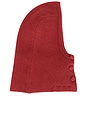 view 5 of 5 The Button Balaclava in Crimson