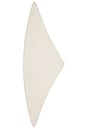 view 2 of 3 The Oversized Triangle Scarf in Ivory
