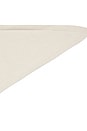 view 4 of 3 The Oversized Triangle Scarf in Ivory