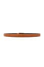 view 2 of 3 CEINTURE THE VINTAGE BELT in Tan & Polished Gold