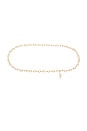 view 1 of 2 The Chain Belt in Polished Gold