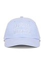 view 1 of 2 CASQUETTE DE BASEBALL STRIPE LOGO in Blue & White