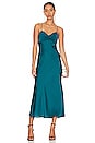 view 1 of 3 the Envy Slip Dress in Emerald