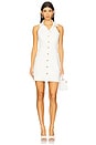 view 1 of 3 MINIVESTIDO CON CUELLO in Ivory