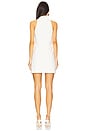 view 3 of 3 MINIVESTIDO CON CUELLO in Ivory