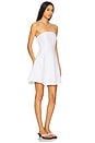 view 2 of 3 The Favorite Mini Linen Dress in Bright White