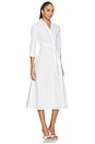 view 2 of 3 The Well Mannered Dress in White