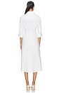 view 3 of 3 The Well Mannered Dress in White