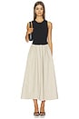 view 1 of 3 The Lennon Dress in Black & Khaki