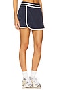 view 2 of 6 The Beach Skort in Navy & White