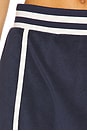 view 6 of 6 The Beach Skort in Navy & White