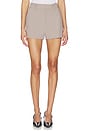view 1 of 6 MINI-SHORT THE FAVORITE in Soft Taupe