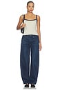 view 6 of 6 The Mercer Mid Rise Easy Barely Barrel Jean in Belmont