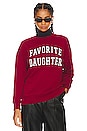 view 1 of 4 Collegiate Sweatshirt in Collegiate Red