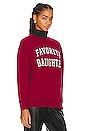 view 2 of 4 Collegiate Sweatshirt in Collegiate Red
