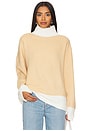 view 1 of 4 The Andi Sweater in Beige & Ivory