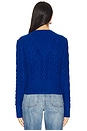 view 4 of 5 Esther Crewneck in Sapphire