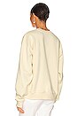view 3 of 4 SUDADERA SARA EMBROIDERED in Cream