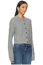view 2 of 4 Eleanor Cardigan in Heather Grey