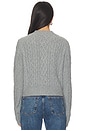 view 3 of 4 Eleanor Cardigan in Heather Grey